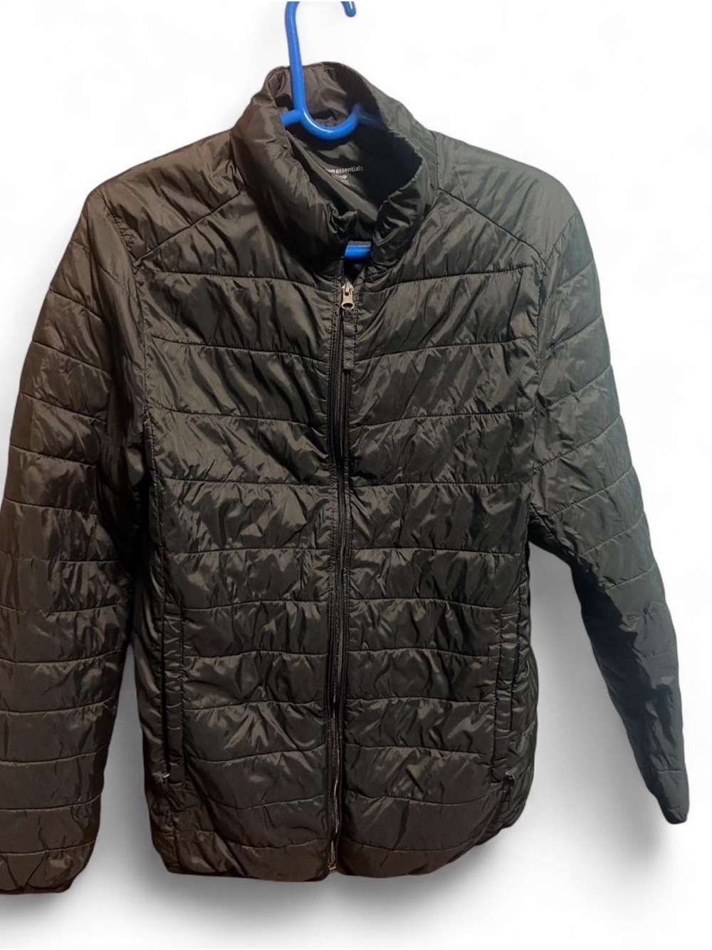 Amazon Essentials Men's Lightweight Quilted Jacket - Black
